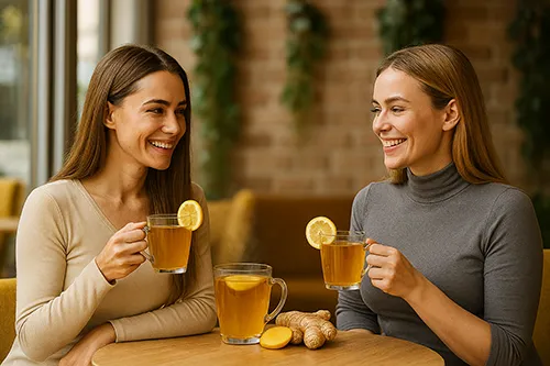 طرز تهیه چای زنجبیل برای لاغری و مصرف آن