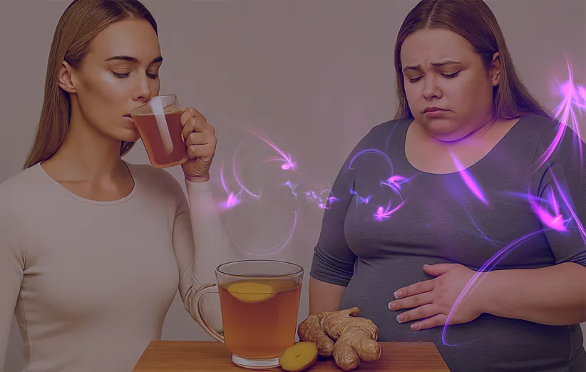 طرز تهیه چای زنجبیل برای لاغری